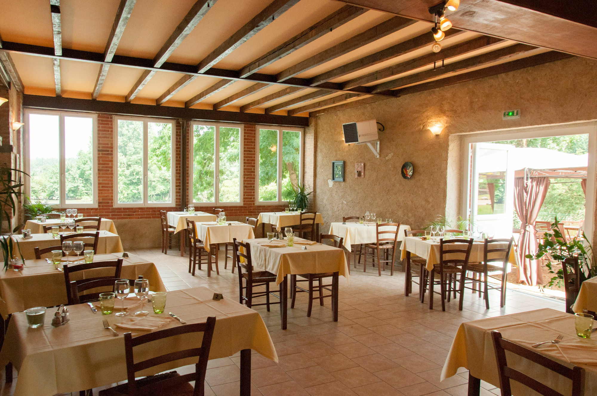 勒吕德 Domaine De La Courbe酒店 外观 照片