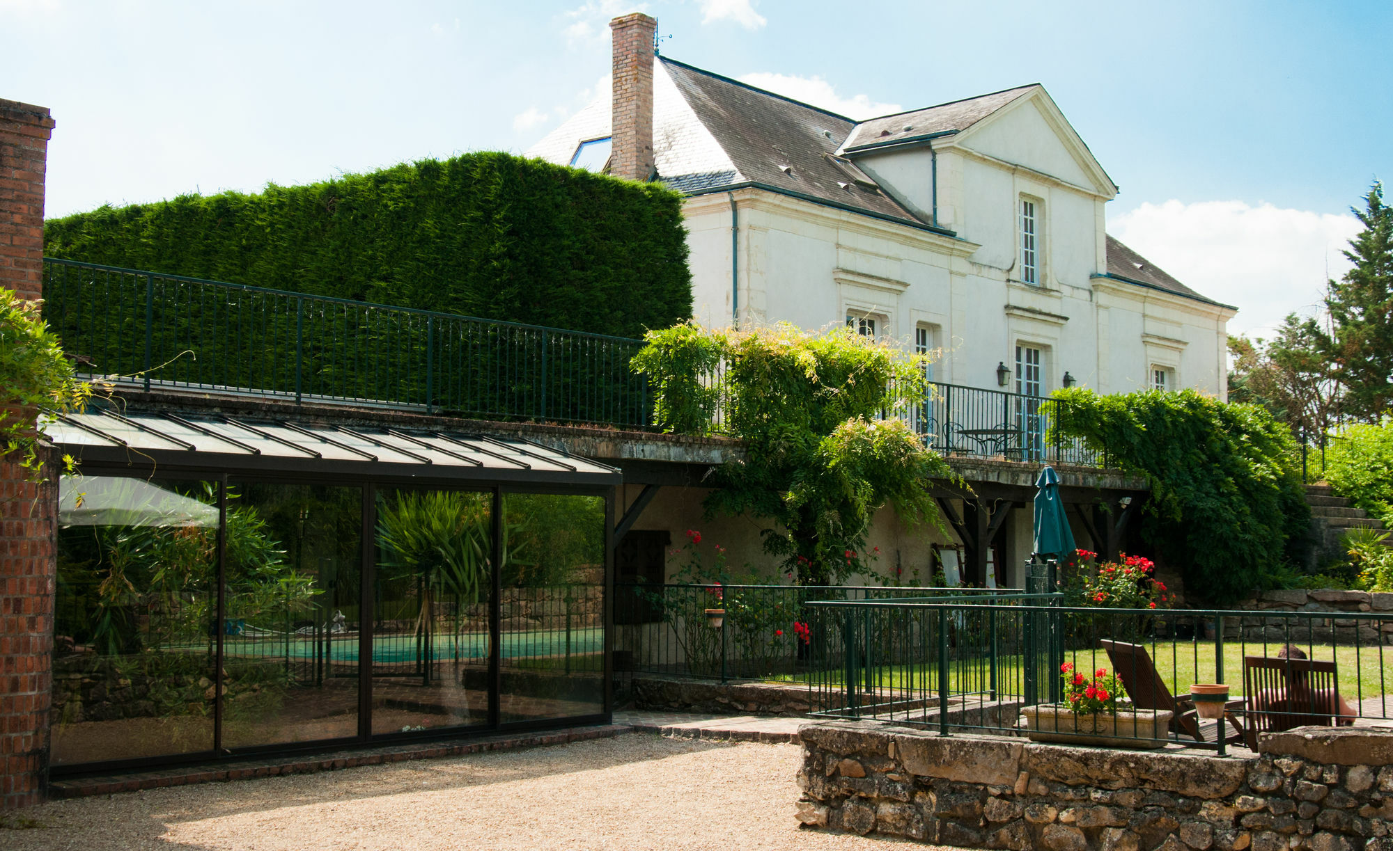 勒吕德 Domaine De La Courbe酒店 外观 照片